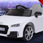 ELEKTROMOS KISAUTÓ  AUDI TT RS 12V EREDETI LICENCE FEHÉR