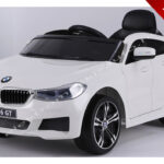 ELEKTROMOS KISAUTÓ BMW GT 12V EREDETI LICENCE FEHÉR
