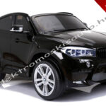 ELEKTROMOS KISAUTÓ BMW X6M 12V EREDETI LICENCE 2 SZEMÉLYES FEKETE