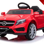 ELEKTROMOS KISAUTÓ MERCEDES GLA 45 AMG EREDETI LICENCE PIROS