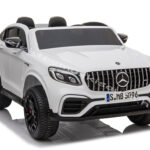 ELEKTROMOS KISAUTÓ MERCEDES GLC 63 S COUPE EREDETI LICENCE 2 SZEMÉLYES FEHÉR