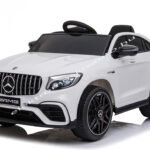 ELEKTROMOS KISAUTÓ MERCEDES GLC 63 S COUPE EREDETI LICENCE FEHÉR