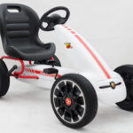 PEDÁLOS GOKART ABARTH EREDETI LICENCE FEHÉR