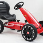 PEDÁLOS GOKART ABARTH EREDETI LICENCE PIROS