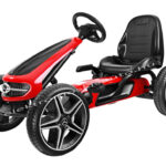 PEDÁLOS GOKART MERCEDES LICENCE PIROS