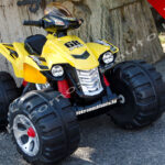 ELEKTROMOS QUAD RAPTOR QUAD 12V SÁRGA