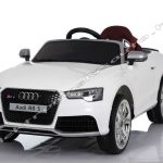 ELEKTROMOS KISAUTÓ  AUDI RS5 12V EREDETI LICENCE FEHÉR