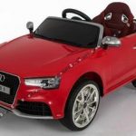 ELEKTROMOS KISAUTÓ  AUDI RS5 12V EREDETI LICENCE PIROS