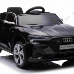 ELEKTROMOS KISAUTÓ  AUDI E-TRON 12V EREDETI LICENCE FEKETE