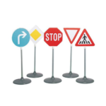 Klein 5 db-os közlekedési tábla készlet (2980)