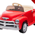 ELEKTROMOS KISAUTÓ CHEVROLET 3100 PICKUP PIROS