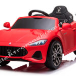 ELEKTROMOS KISAUTÓ MASERATI GRANTURISMO SPORT 12V PIROS