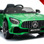 ELEKTROMOS KISAUTÓ MERCEDES AMG GT R EREDETI LICENCE ZÖLD